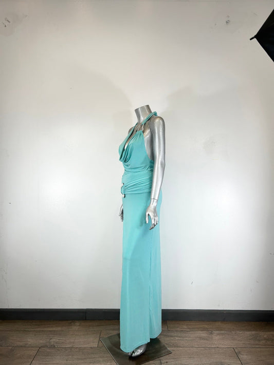 Body Suit Skirt Set Halter Neck Tie - Zameel's Clothing & Apparel