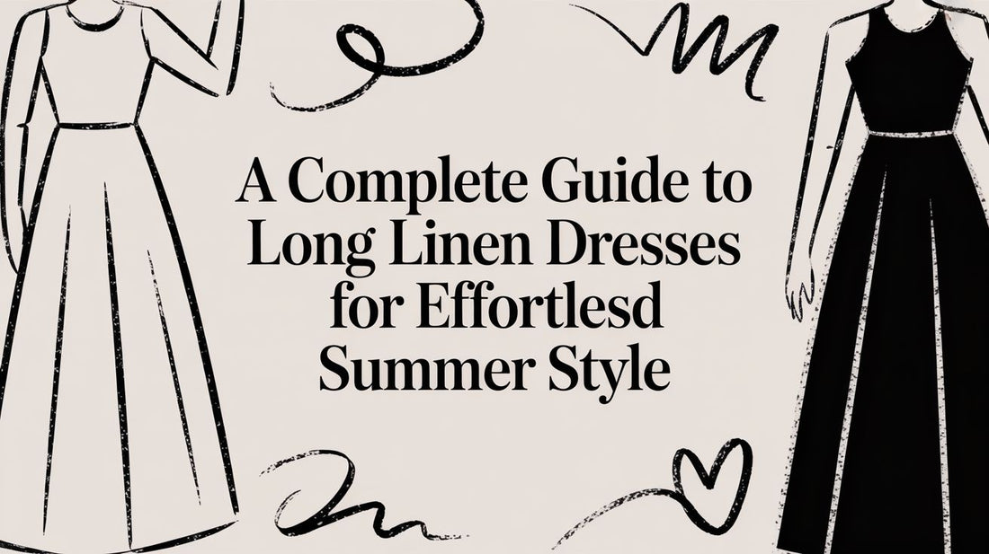 A Complete Guide to Long Linen Dresses for Effortless Summer Style - Zameel's Clothing & Apparel