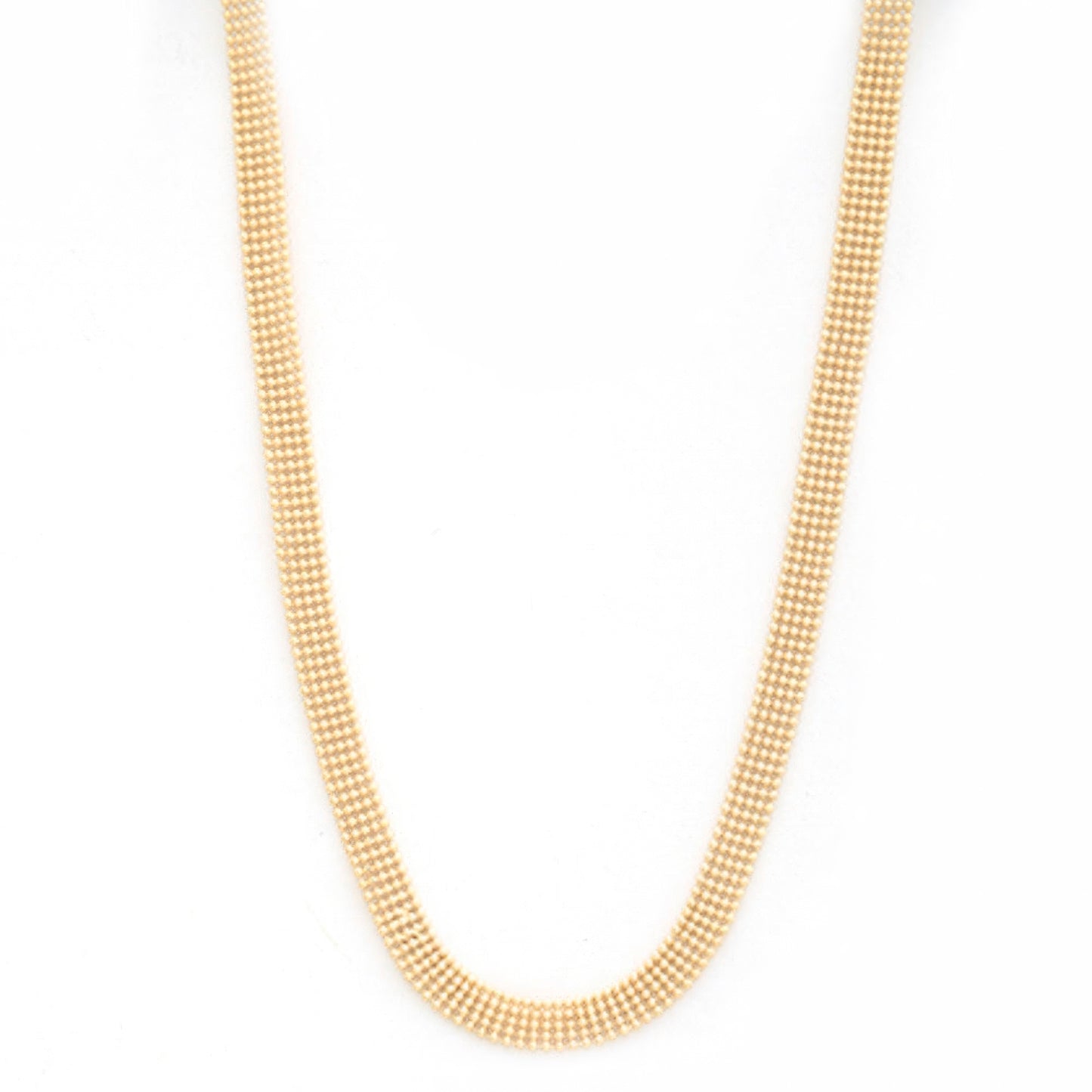 Sodajo Gold Dipped Brass Chain Necklace